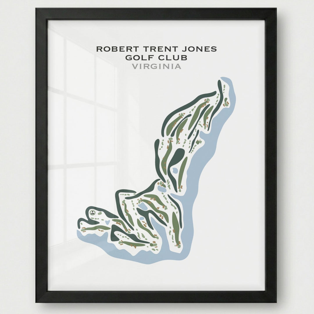 Robert Trent Jones Golf Club, Virginia - Printed Golf Courses