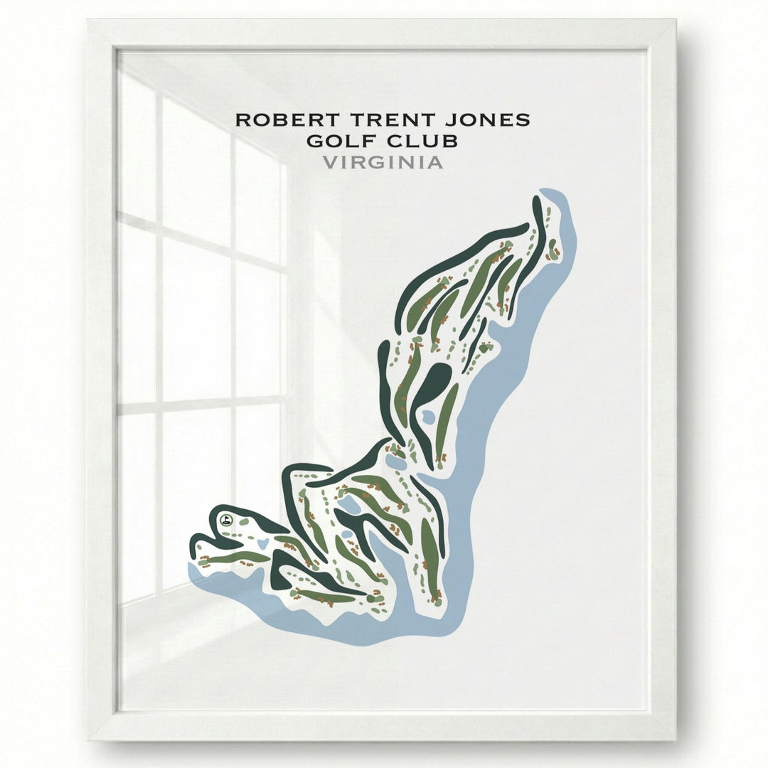 Robert Trent Jones Golf Club, Virginia - Printed Golf Courses