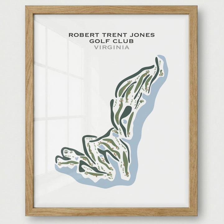 Robert Trent Jones Golf Club, Virginia - Printed Golf Courses
