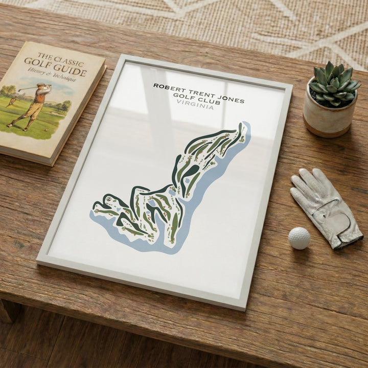 Robert Trent Jones Golf Club, Virginia - Printed Golf Courses