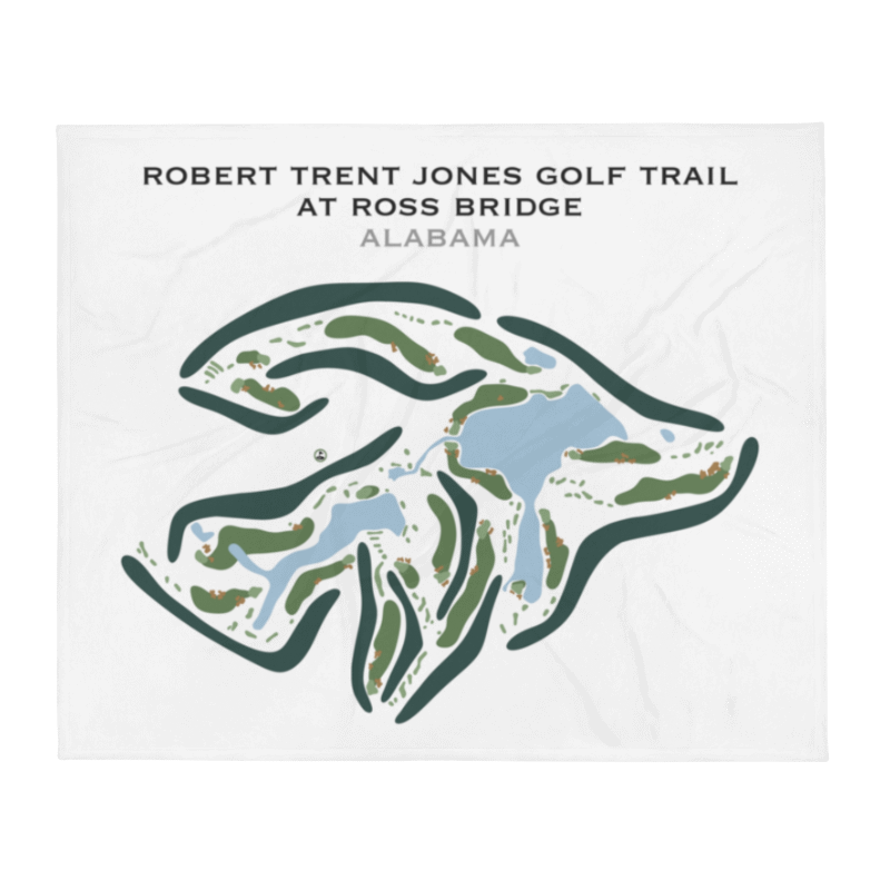 Robert Trent Jones Golf Trail at Ross Bridge, Alabama - Printed Golf Courses