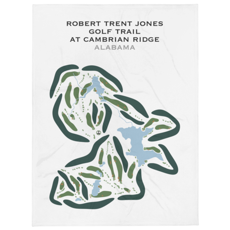 Robert Trent Jones Golf Trail at Cambrian Ridge, Alabama - Printed Golf Courses