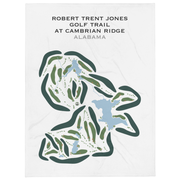 Robert Trent Jones Golf Trail at Cambrian Ridge, Alabama - Printed Golf Courses