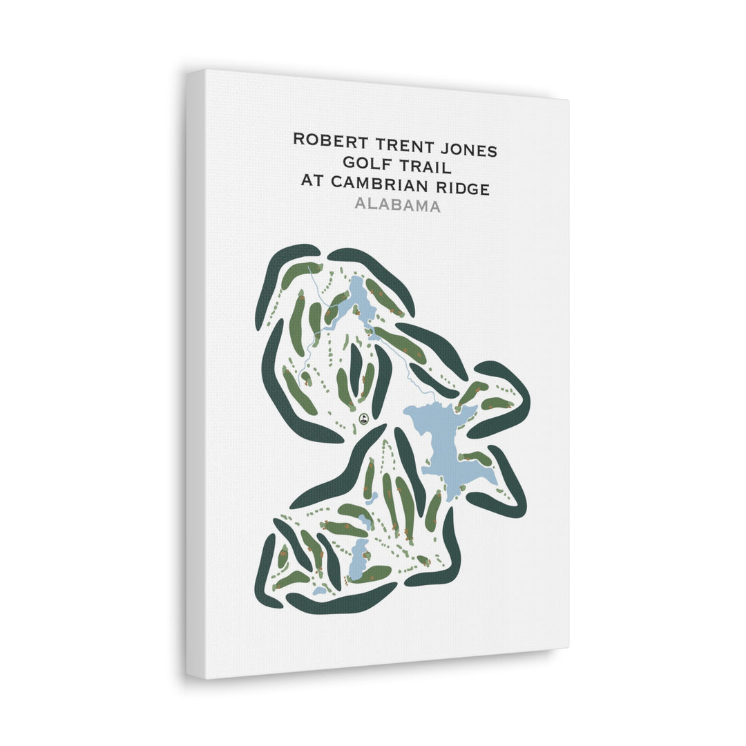 Robert Trent Jones Golf Trail at Cambrian Ridge, Alabama - Printed Golf Courses