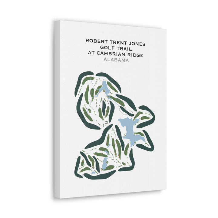 Robert Trent Jones Golf Trail at Cambrian Ridge, Alabama - Printed Golf Courses