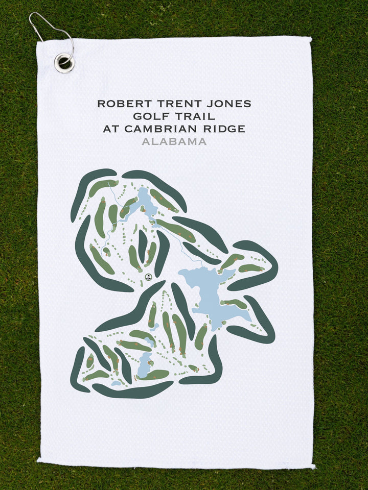 Robert Trent Jones Golf Trail at Cambrian Ridge, Alabama - Printed Golf Courses