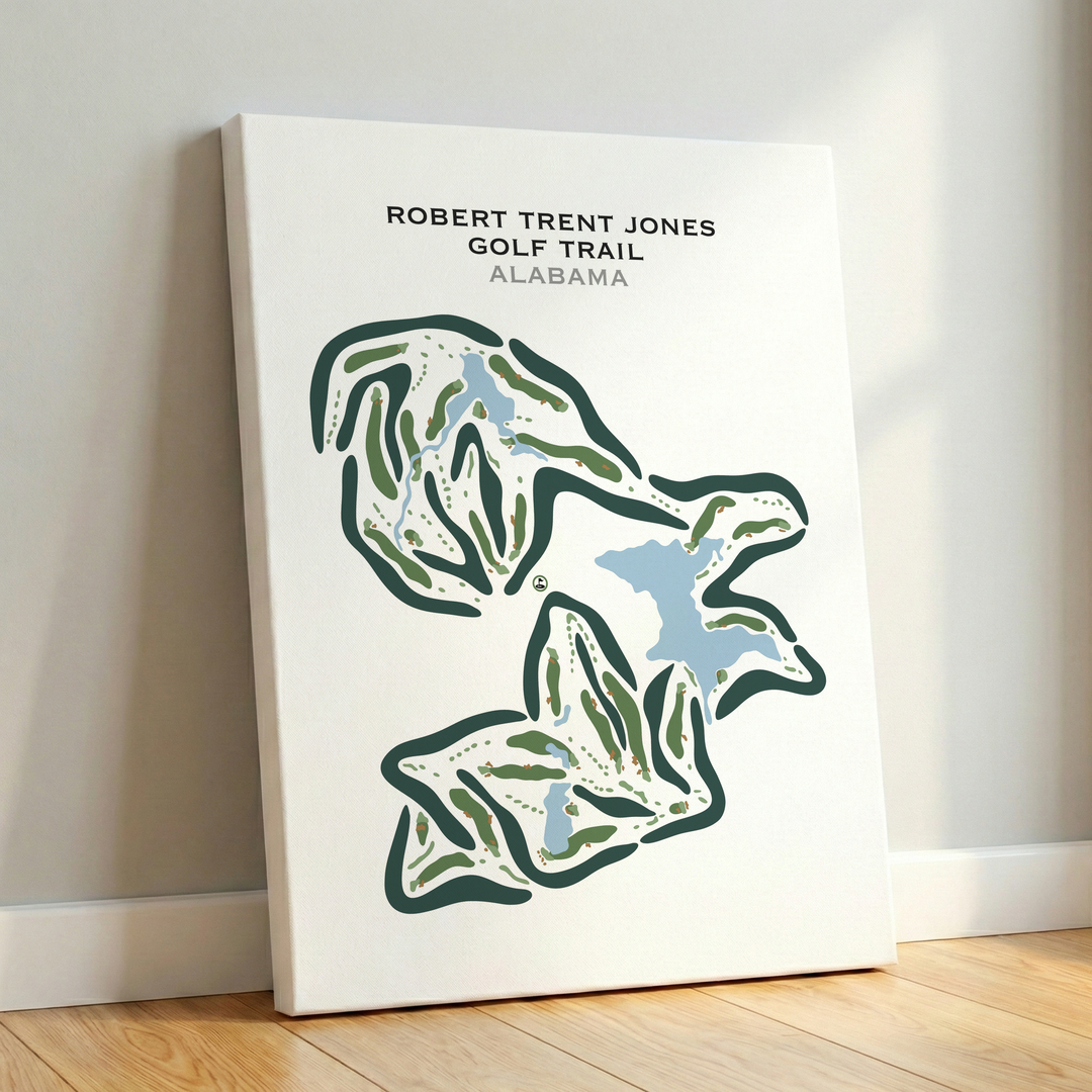 Robert Trent Jones Golf Trail, Alabama - Printed Golf Courses