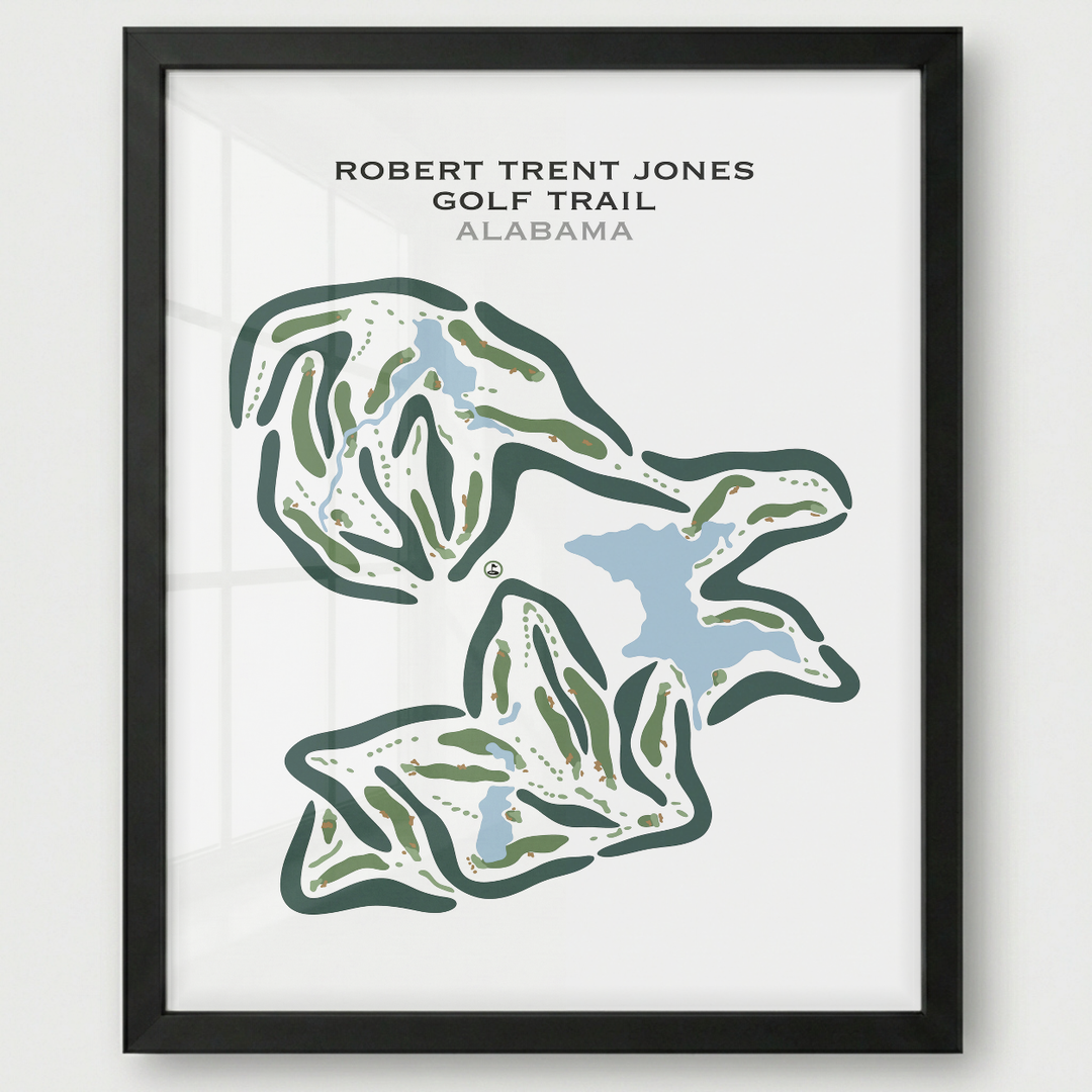 Robert Trent Jones Golf Trail, Alabama - Printed Golf Courses