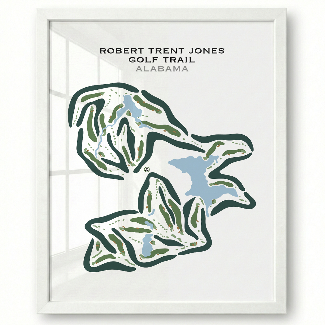 Robert Trent Jones Golf Trail, Alabama - Printed Golf Courses