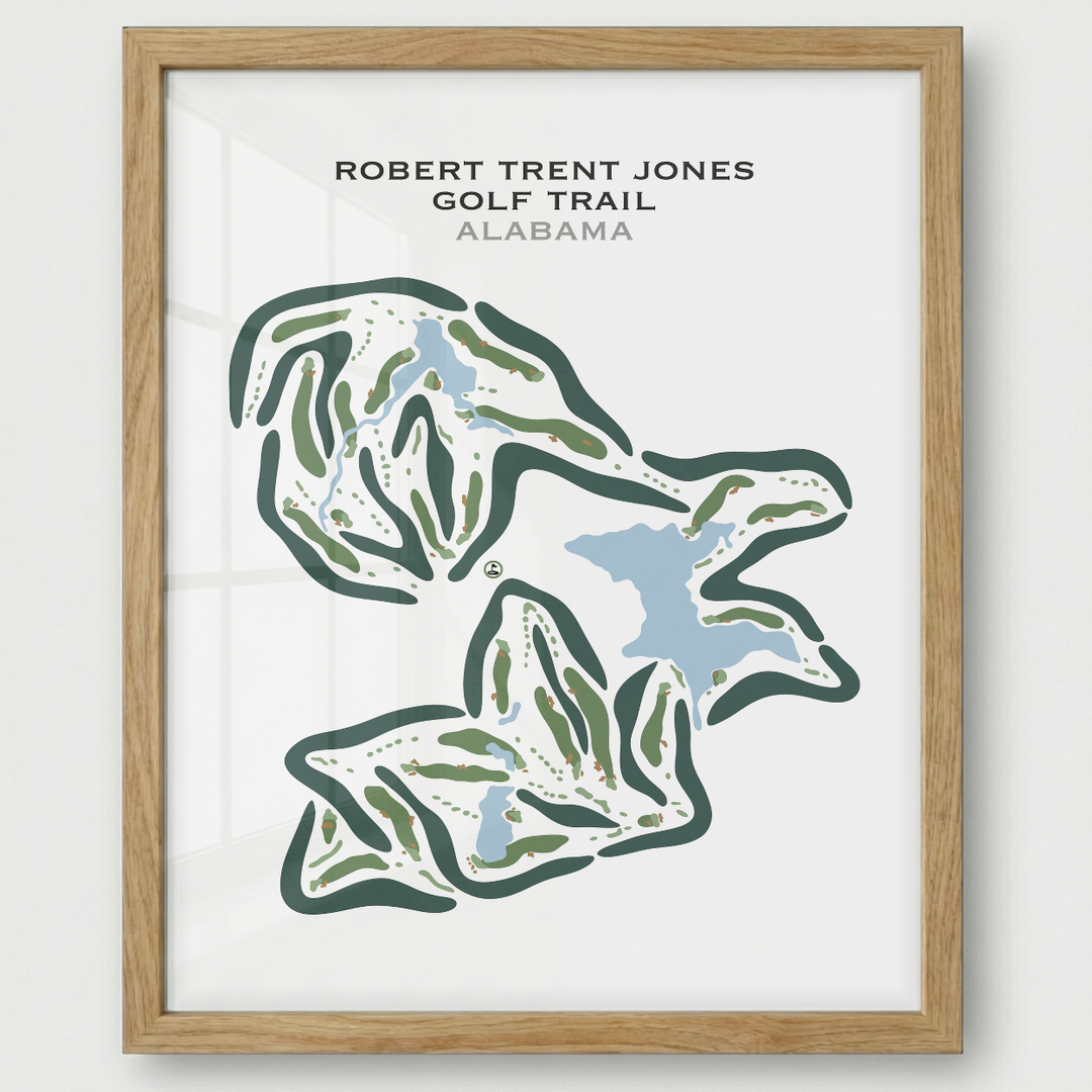 Robert Trent Jones Golf Trail, Alabama - Printed Golf Courses