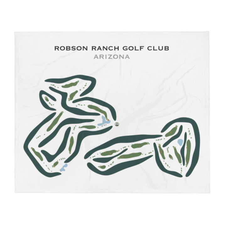 Robson Ranch Golf Club, Arizona - Printed Golf Courses