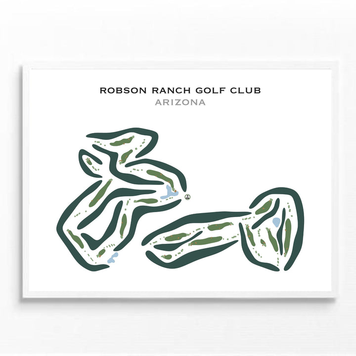 Robson Ranch Golf Club, Arizona - Printed Golf Courses