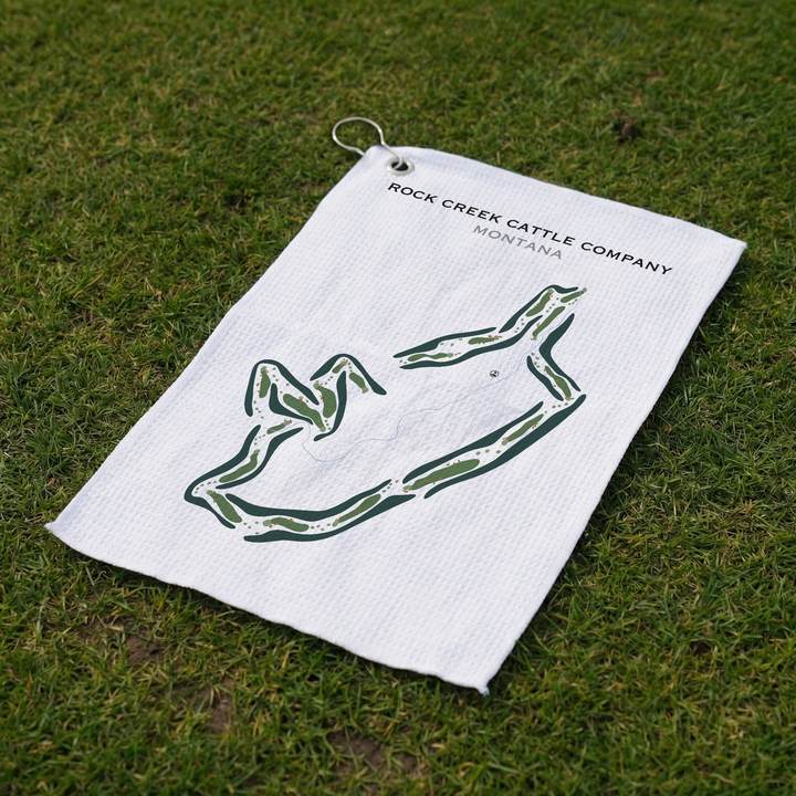 Rock Creek Cattle Company, Montana - Printed Golf Courses