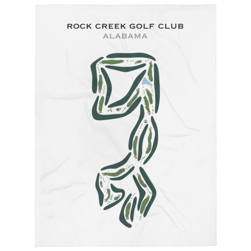 Rock Creek Golf Club, Alabama - Printed Golf Courses