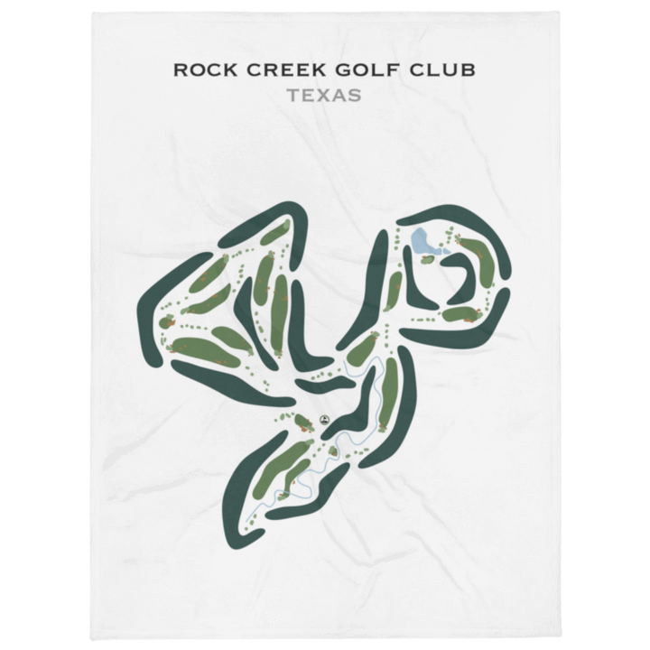 Rock Creek Golf Club, Texas - Printed Golf Courses