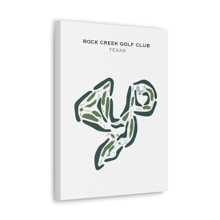 Rock Creek Golf Club, Texas - Printed Golf Courses