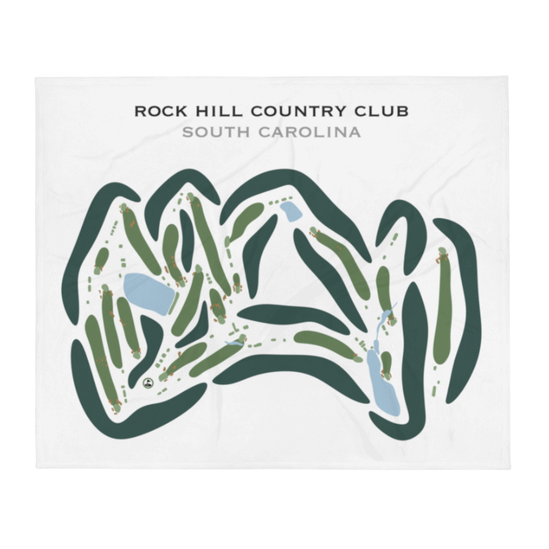 Rock Hill Country Club, South Carolina - Printed Golf Courses