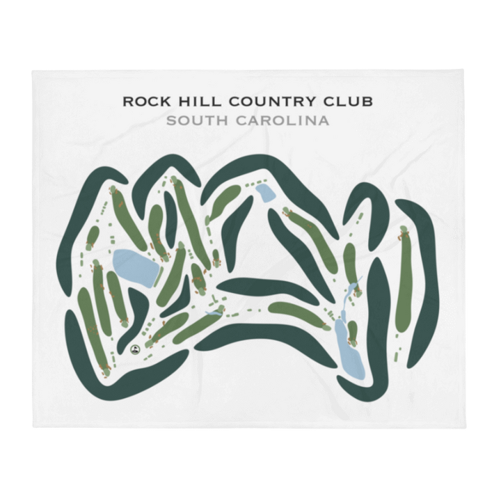 Rock Hill Country Club, South Carolina - Printed Golf Courses