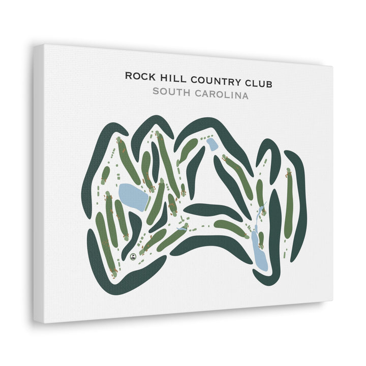 Rock Hill Country Club, South Carolina - Printed Golf Courses