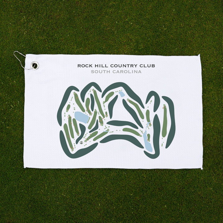 Rock Hill Country Club, South Carolina - Printed Golf Courses