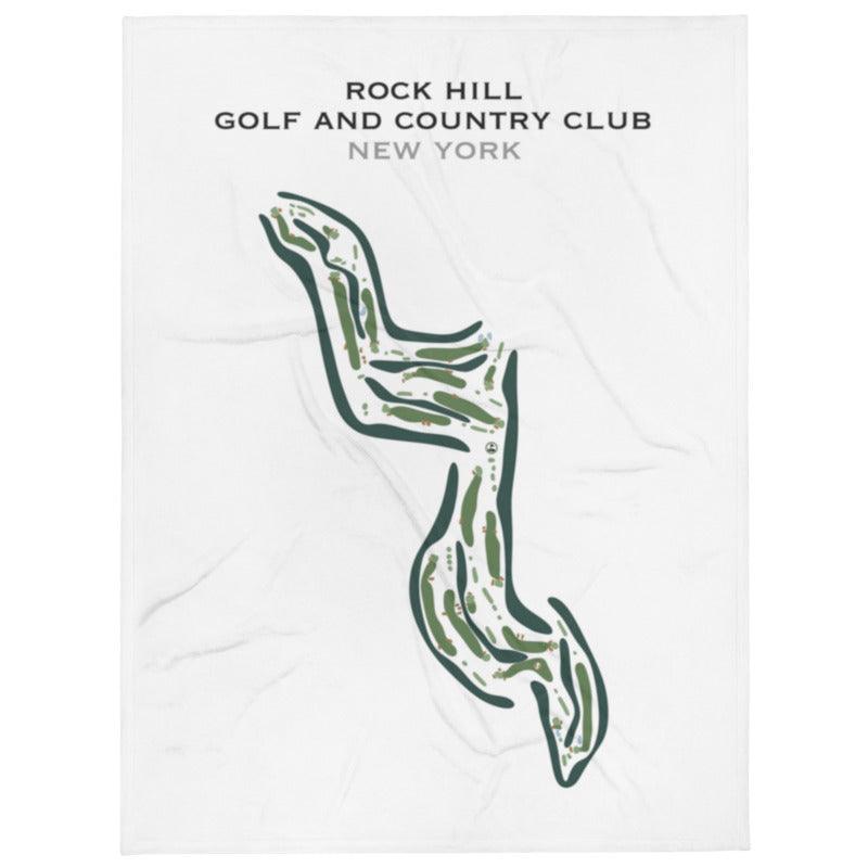 Rock Hill Golf and Country Club, New York - Printed Golf Courses - Golf Course Prints
