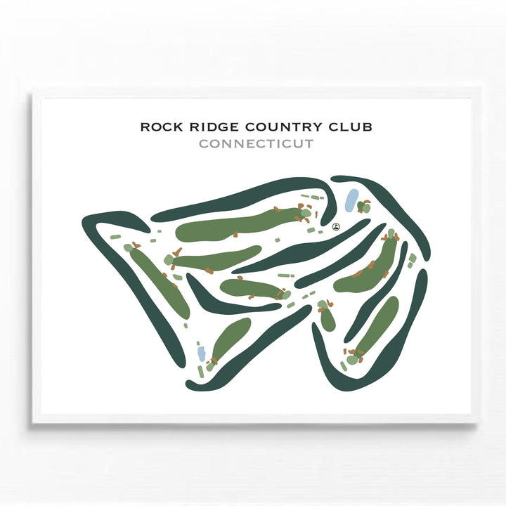 Rock Ridge Country Club, Connecticut - Printed Golf Courses