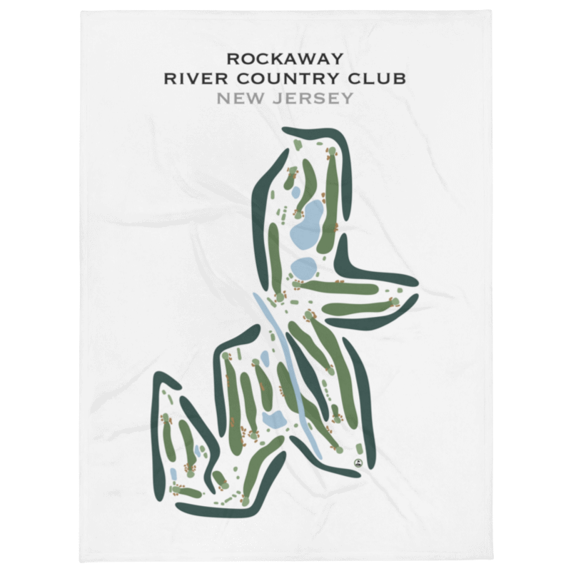 Rockaway River Country Club, New Jersey - Printed Golf Course