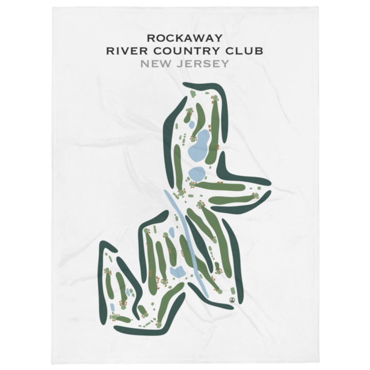 Rockaway River Country Club, New Jersey - Printed Golf Course