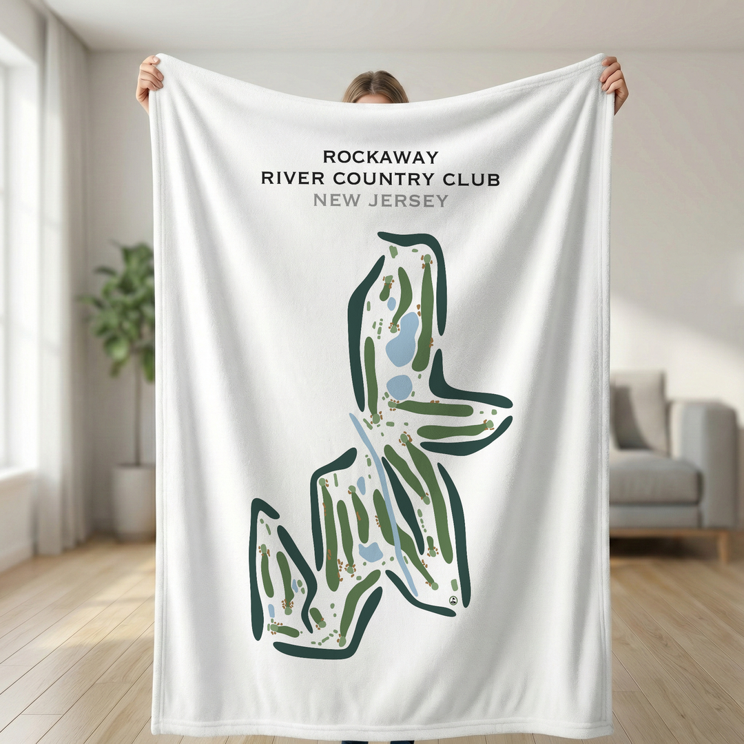 Rockaway River Country Club, New Jersey - Printed Golf Course