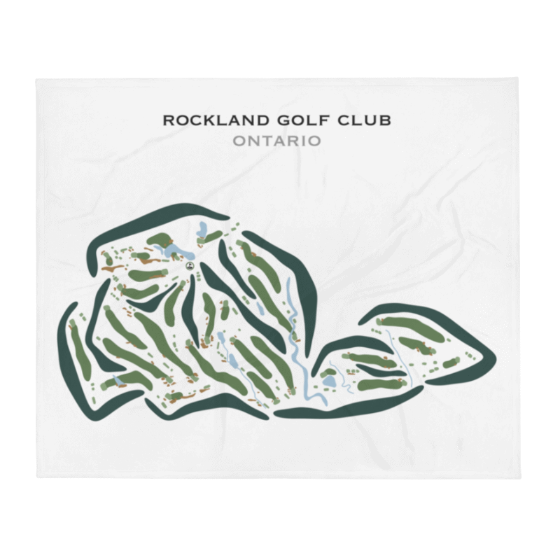 Rockland Golf Club, Ontario, Canada - Printed Golf Courses