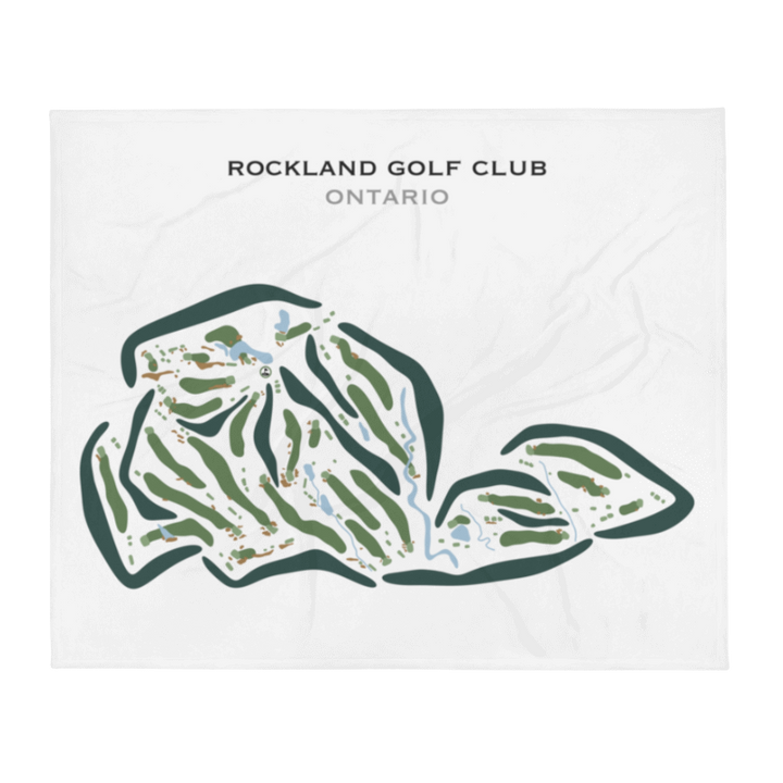 Rockland Golf Club, Ontario, Canada - Printed Golf Courses