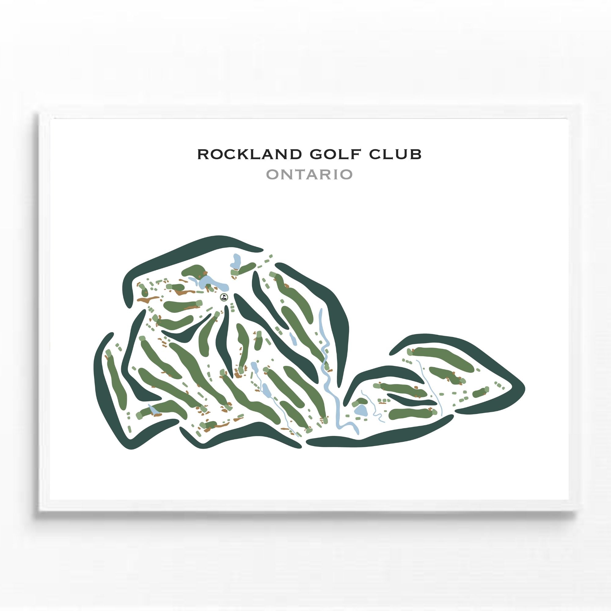 Buy the best printed golf course Rockland Golf Club Ontario Canada