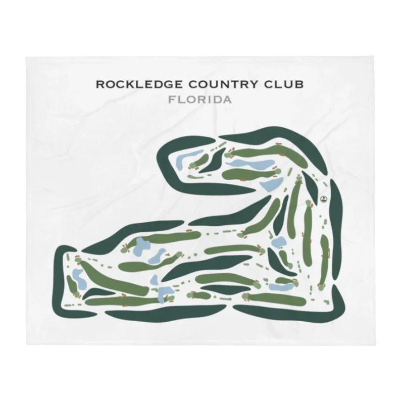 Rockledge Country Club, Florida - Printed Golf Course