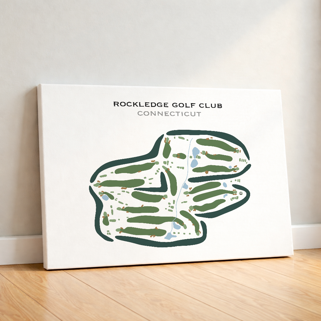 Rockledge Golf Club, Connecticut - Printed Golf Courses