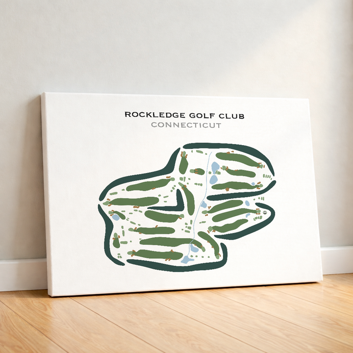Rockledge Golf Club, Connecticut - Printed Golf Courses