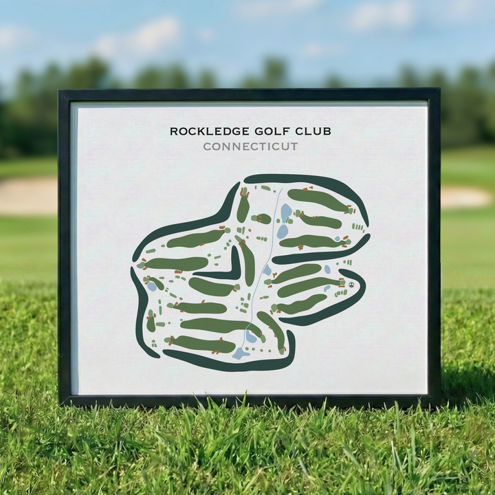 Rockledge Golf Club, Connecticut - Printed Golf Courses