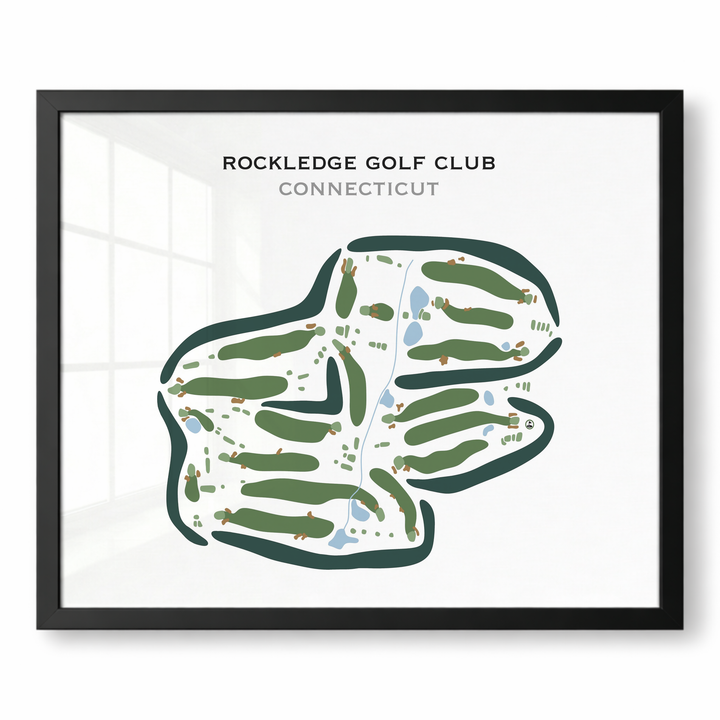 Rockledge Golf Club, Connecticut - Printed Golf Courses