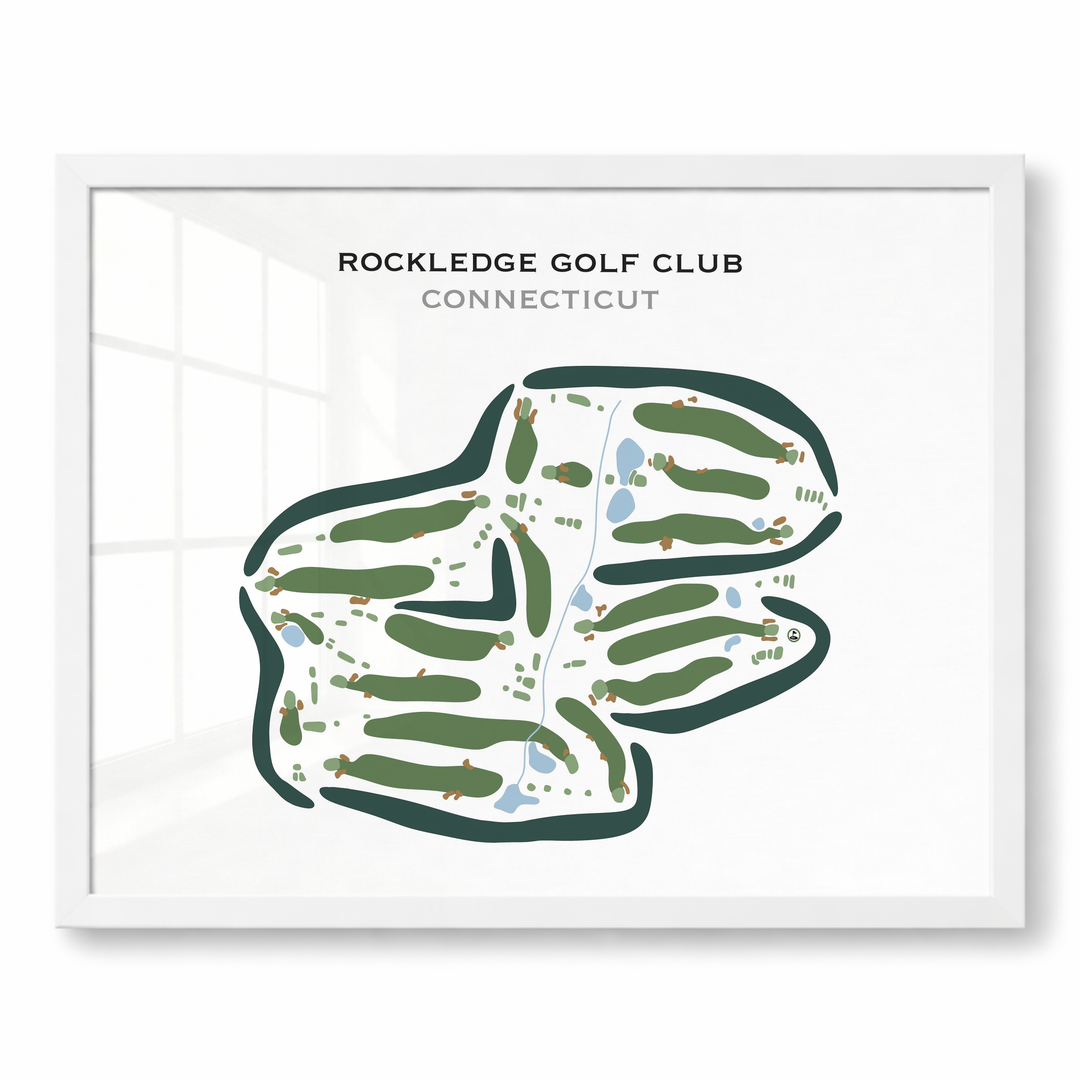 Rockledge Golf Club, Connecticut - Printed Golf Courses