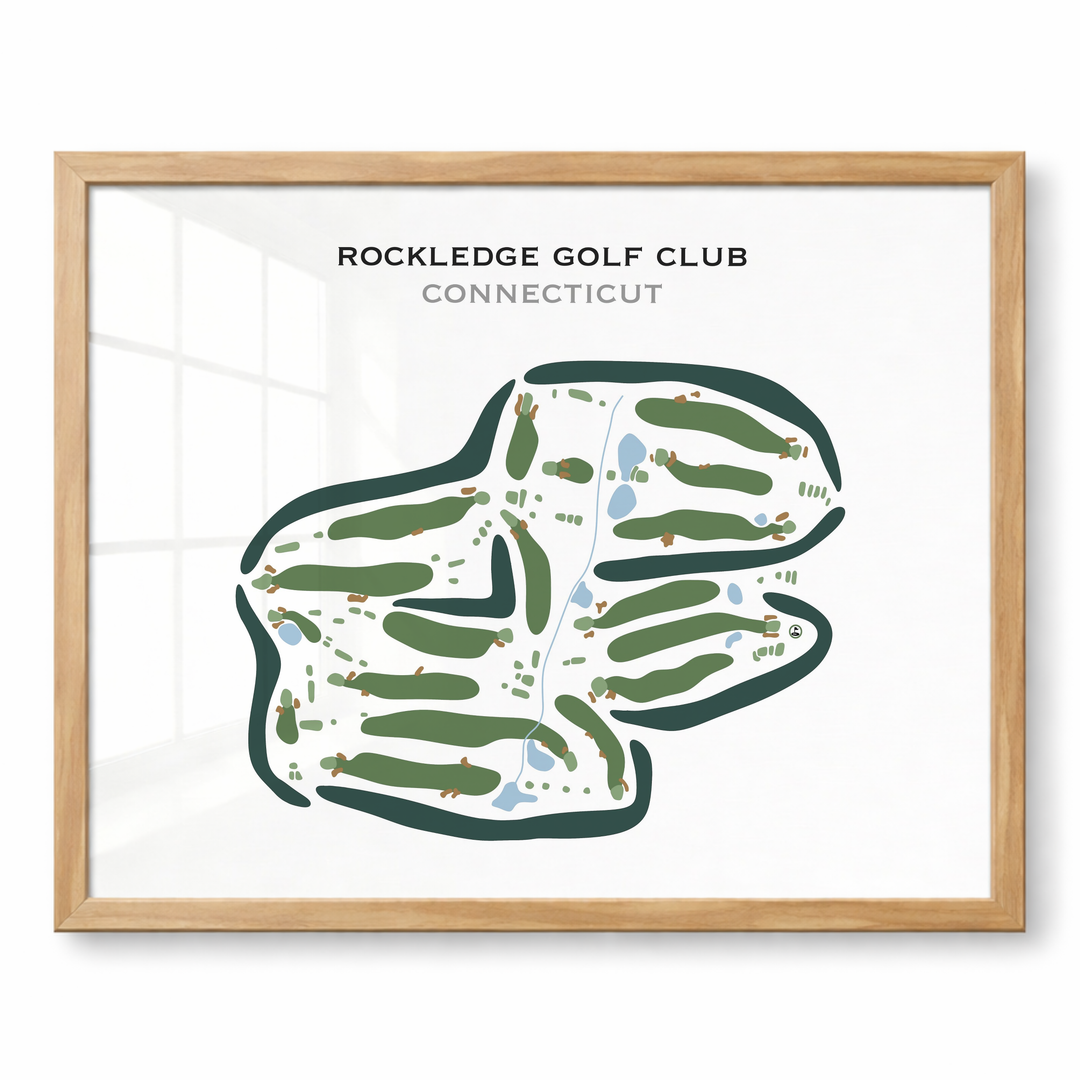 Rockledge Golf Club, Connecticut - Printed Golf Courses