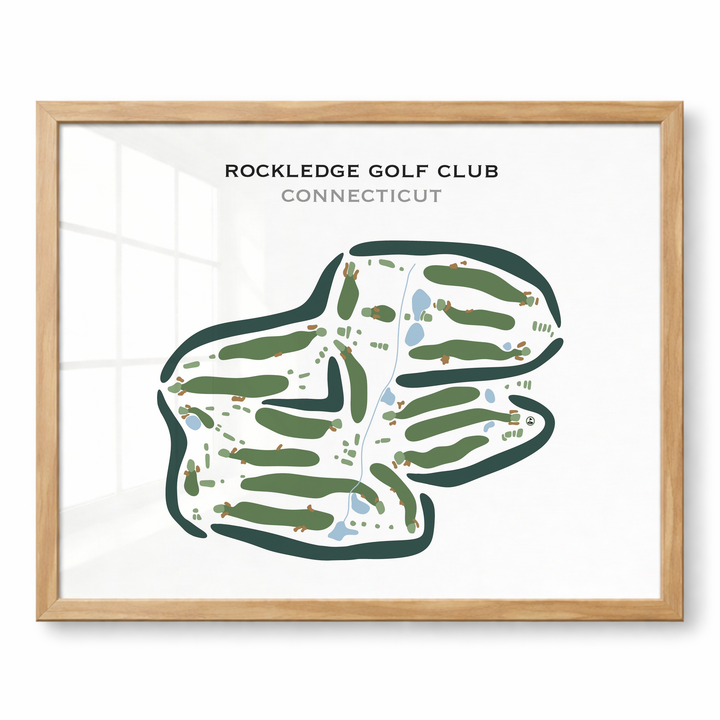 Rockledge Golf Club, Connecticut - Printed Golf Courses
