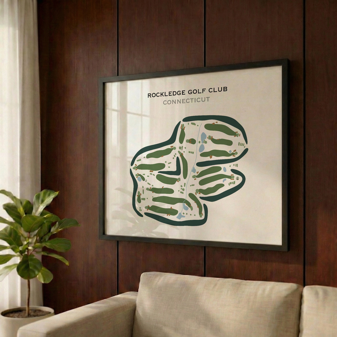 Rockledge Golf Club, Connecticut - Printed Golf Courses