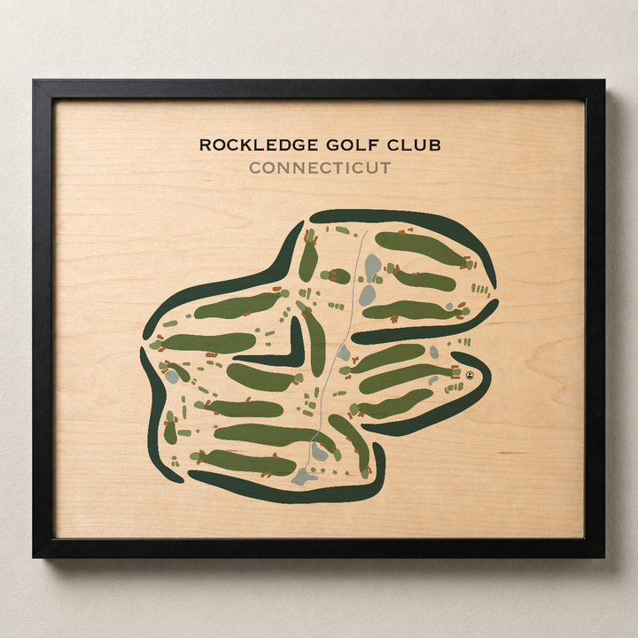 Rockledge Golf Club, Connecticut - Printed Golf Courses