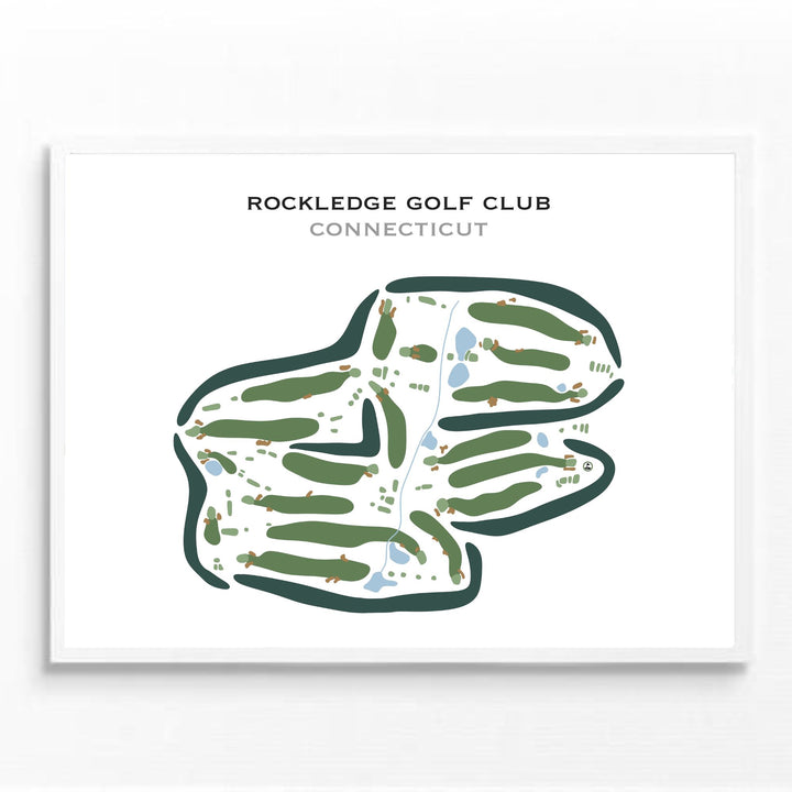 Rockledge Golf Club, Connecticut - Printed Golf Courses