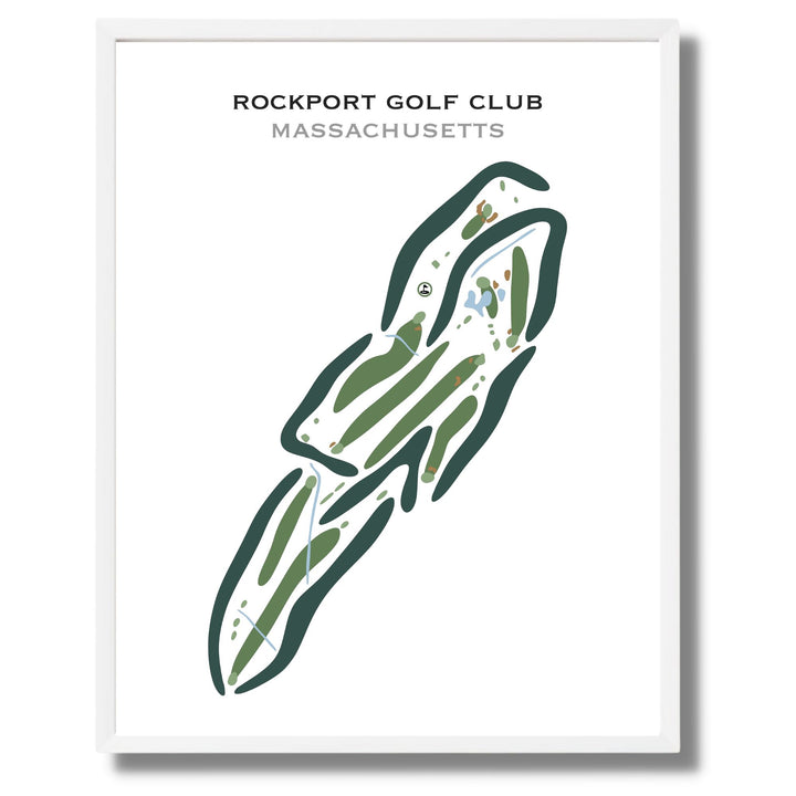 Rockport Golf Club, Massachusetts - Printed Golf Courses