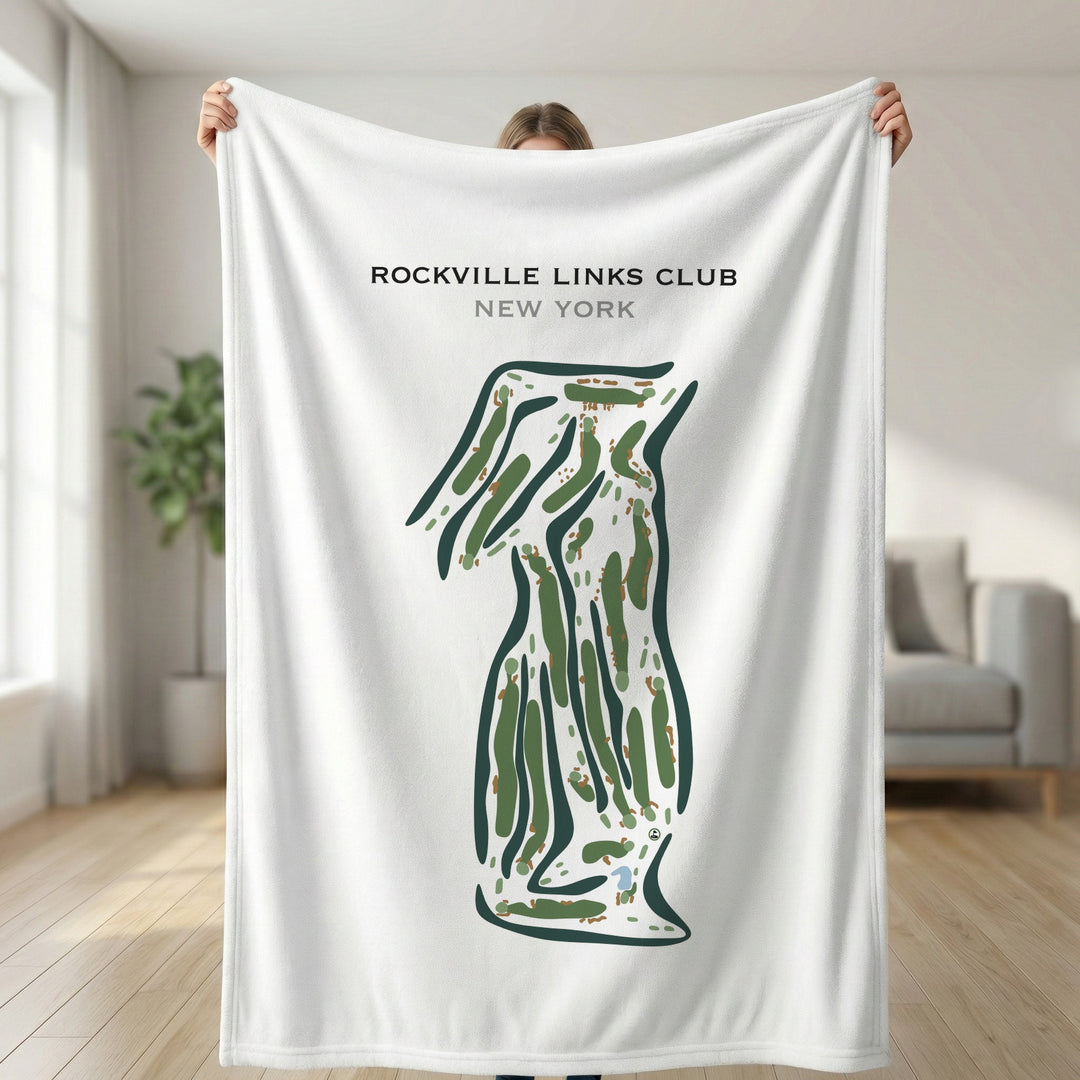 Rockville Links Club, New York - Printed Golf Courses