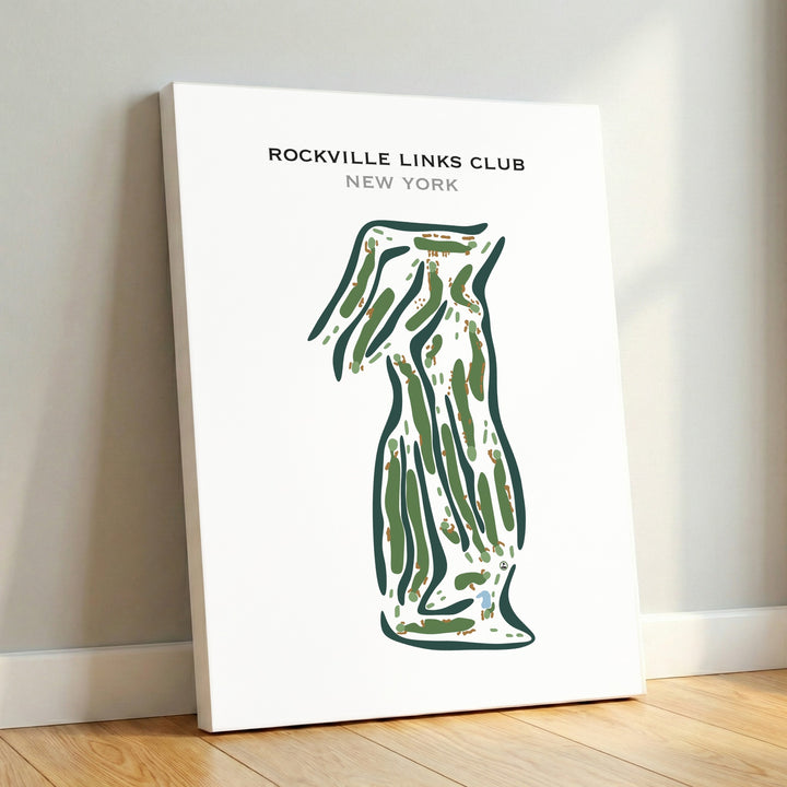 Rockville Links Club, New York - Printed Golf Courses