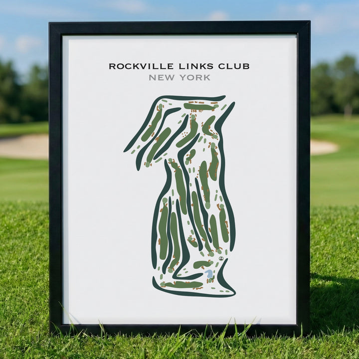 Rockville Links Club, New York - Printed Golf Courses