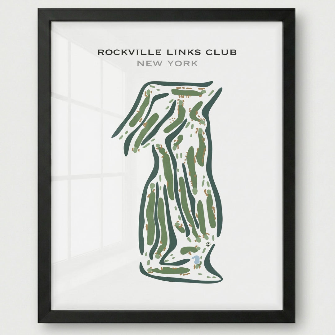Rockville Links Club, New York - Printed Golf Courses