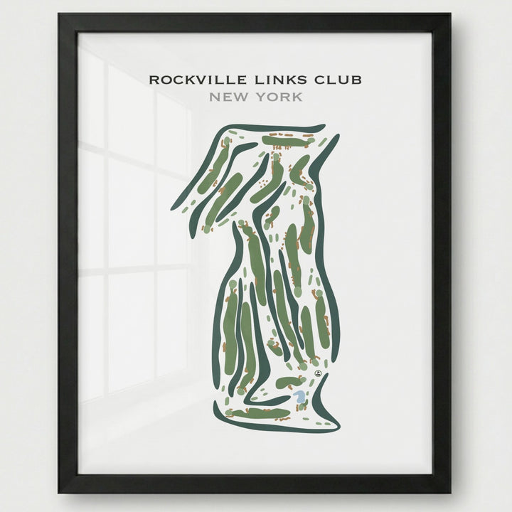 Rockville Links Club, New York - Printed Golf Courses
