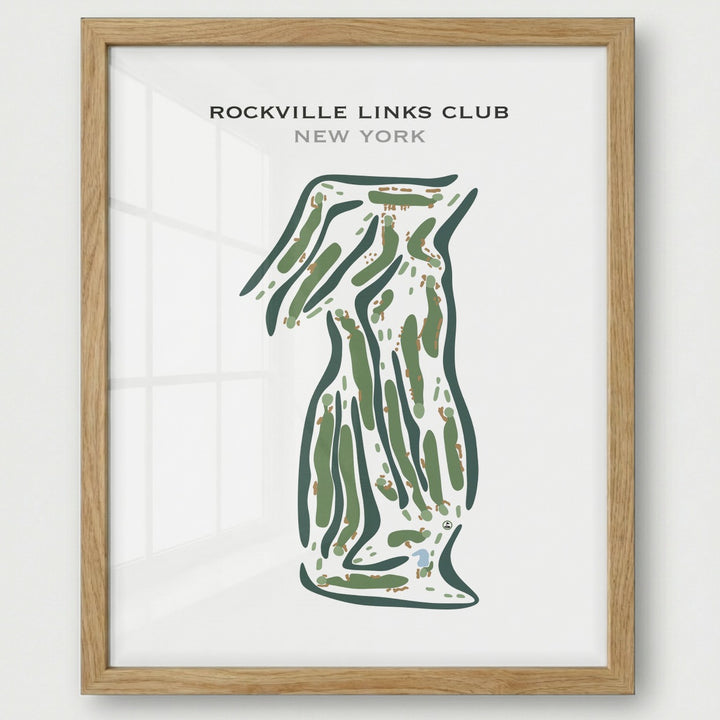 Rockville Links Club, New York - Printed Golf Courses